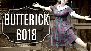 Sewing a Retro Dress: Butterick 6018