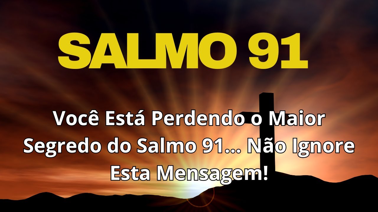 URGENTE: Proteção Divina Imediata! Como o Salmo 91 Está Livrando Vidas Agora Mesmo.