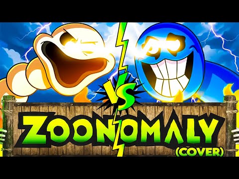 HUNGRY SNAKE vs. BIG WORM - GameToons | Zoonomaly Theme Song (COVER)