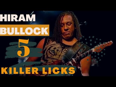 Hiram Bullock - 5 KILLER Licks