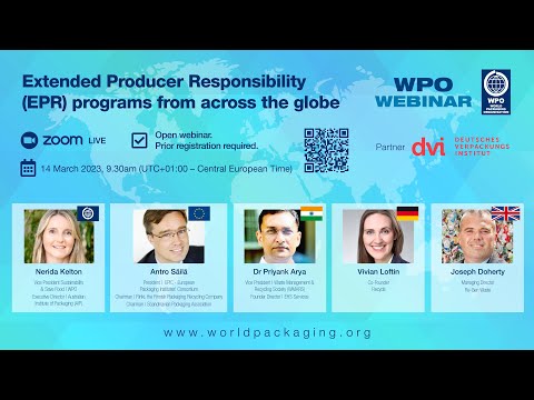 Webinar: Extended Producer Responsibility (EPR) programs from across the globe