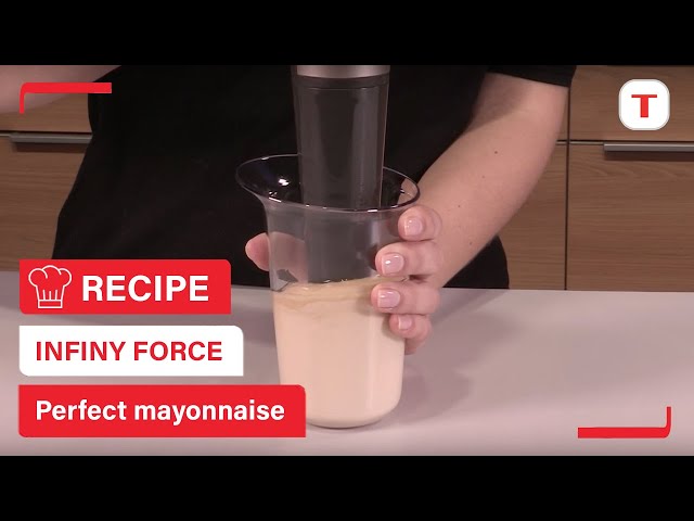 Video Teaser für Perfect mayonnaise recipe with your Infiny Force blender | Tefal