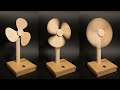 Summer Craft Table Fan Out Of Cardboard At Home DIY Crafts