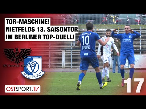 GOAL MACHINE! NIETFELD'S 13th goal of the season in the Berlin top match: Preussen - VSG | Region...