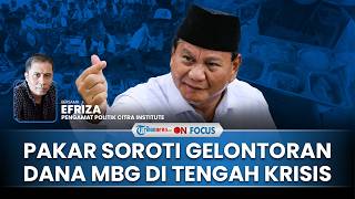 [FULL] Pengamat Soroti Tak Tersentuhnya Dana MBG & Kopdes di Tengah Situasi Gejolak & Krisis Global