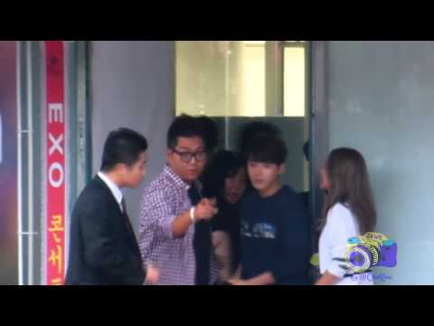 [FANCAM] 140525 Ryeowook after EXO Concert