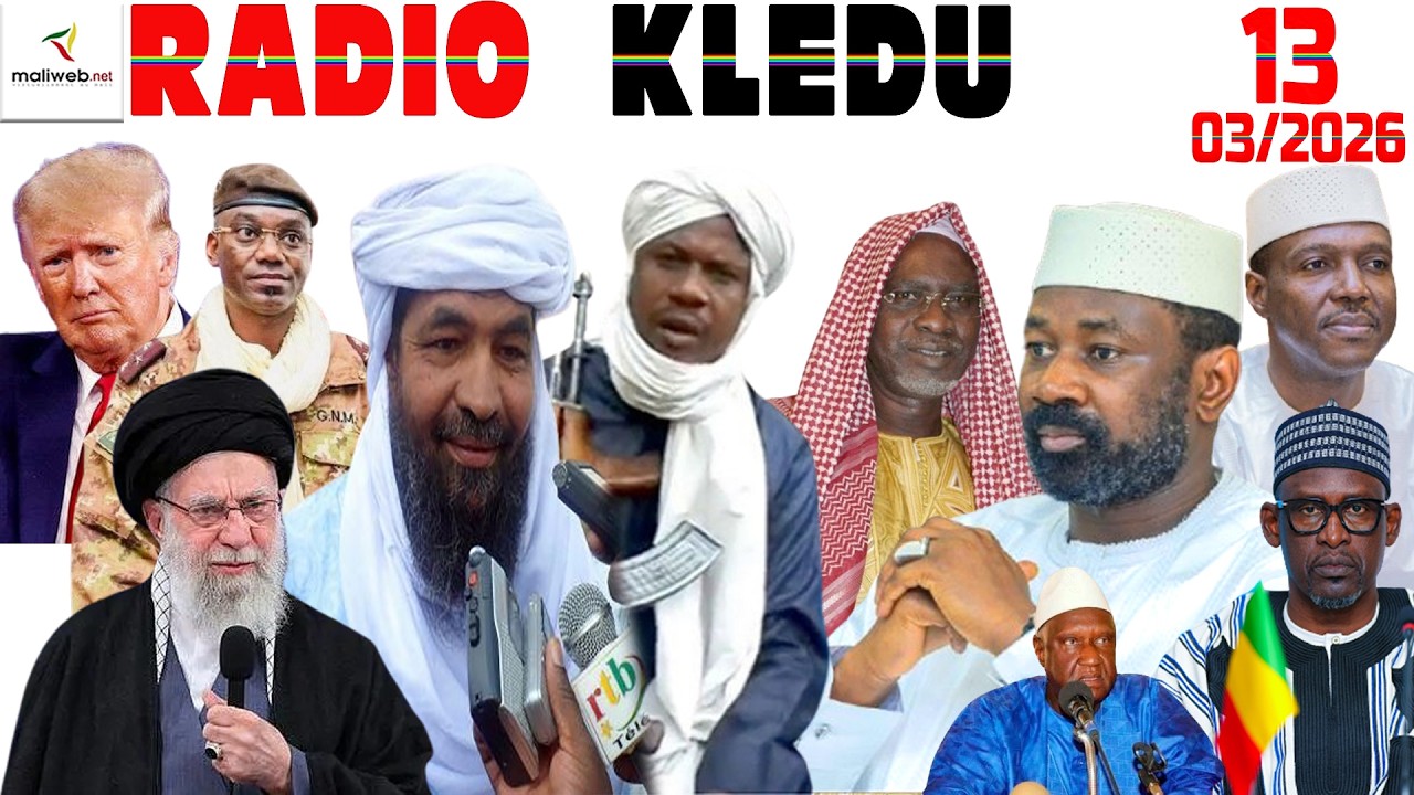 La Revue de Presse de la RADIO KLEDU du 13 Mars 2026