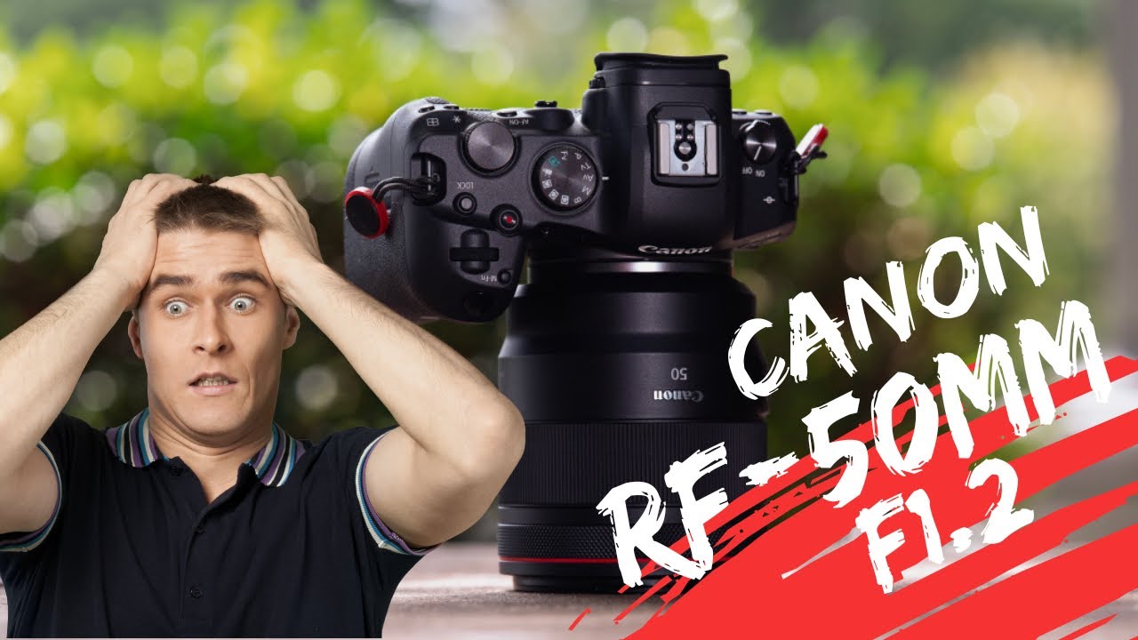 Canon RF 50mm F 1.2L USM Lens Unboxing & Review