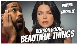 Benson Boone - Beautiful Things (Cover by Davina Michelle) Reaction