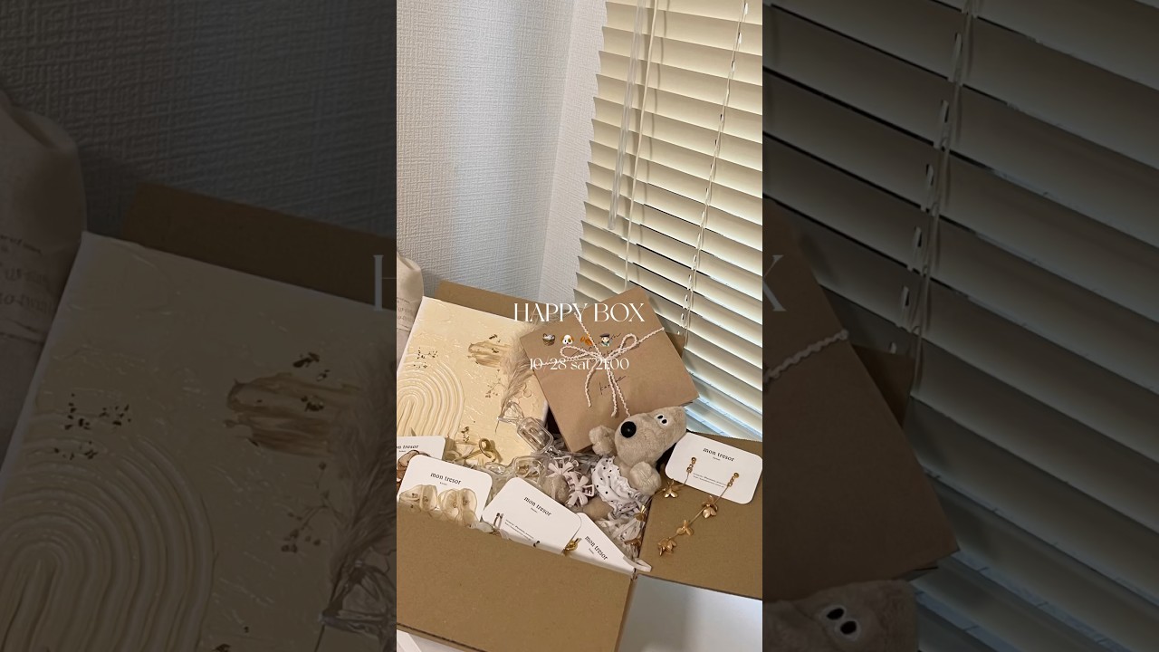 こんなにお買い得なことある？🧺✨#ハンドメイド作家 #happybox #ハンドメイド #アクセサリー #絵 #福袋 #handmade