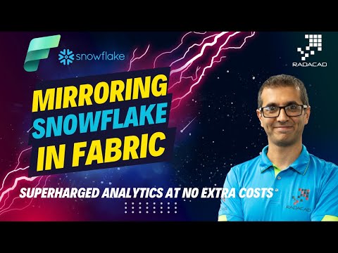 Analytics with Zero-Cost Snowflake Mirroring in Fabric