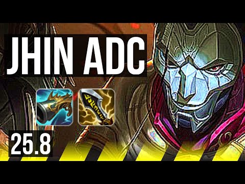 JHIN & Soraka vs VAYNE & Thresh (ADC) | 9/0/6, Legendary | EUW Master | 25.8