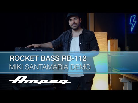 Демонстрация комбоусилителя Ampeg RB-112