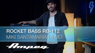 Video thumbnail for Ampeg | Miki Santamaria | Rocket Bass RB-112 Sound Sample Demo by Ampeg
