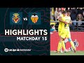 Highlights Villarreal CF vs Valencia CF (2-1)