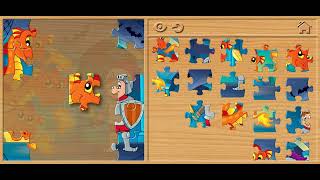 🐲 24 Fairy Tale Jigsaw Puzzles - Jigsaw Puzzles for Kids Walkthrough
