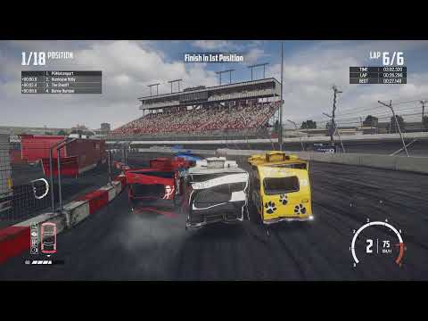 Wreckfest | Career | Pro Internationals | Motorhome Racing | Motorhome
