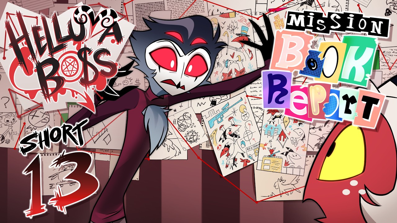 HELLUVA SHORTS 13 // MISSION: BOOK REPORT // HELLUVA BOSS