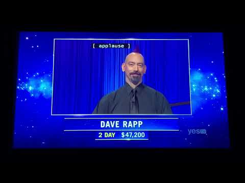 Jeopardy, intro - Dave Rapp Day 3 (2/15/22)