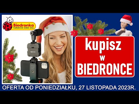 Nowa Oferta de Poniedziałku 27.11.2023 | Kupisz w Biedronce