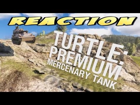 World of Tanks Console: Reaction to the Turtle Mercenary Tier VIII Tank