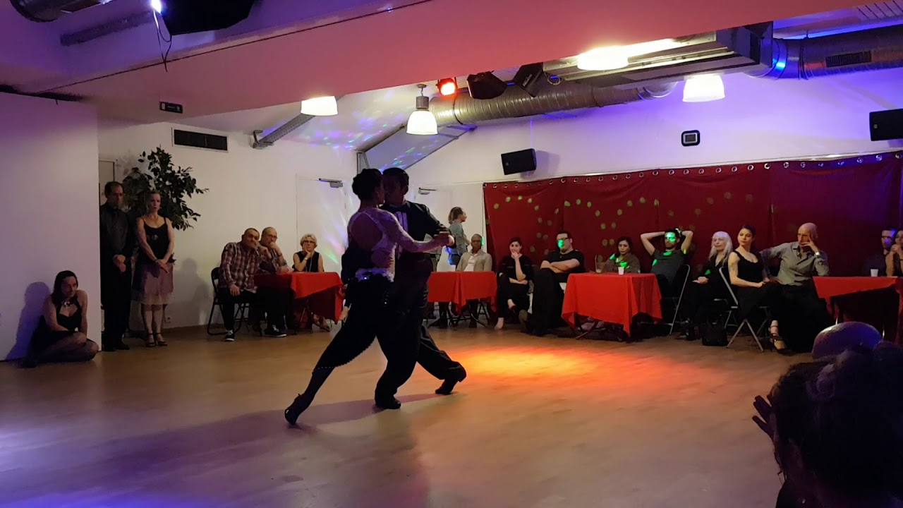 Sebastian Avendaño & Tanya Margarita Gutierrez Lara ❤@ Milonga La Yunta _  Paris