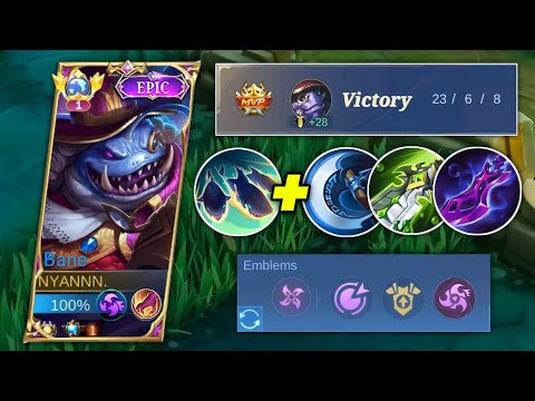 23 KILLS!! BANE 10X DAMAGE HIT USING THIS NEW EMBLEM & BUILD COMBO🔥