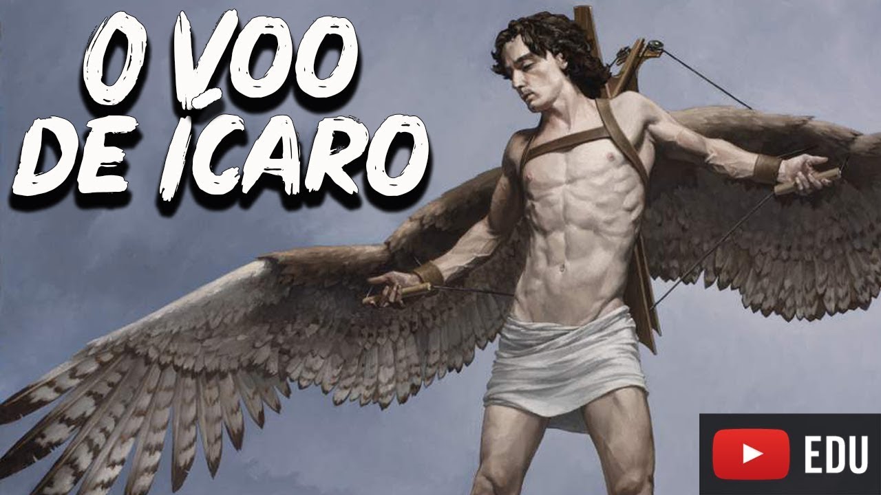O Voo de Ícaro - A Fuga do Labirinto (Dédalo e Ícaro) Mitologia Grega - Foca na História