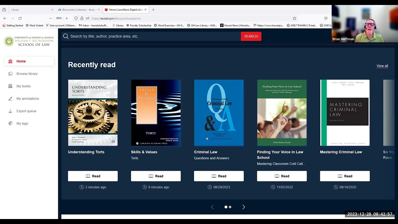 Quick Guide to Lexis Digital Library
