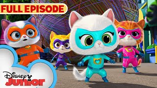 Download lagu SuperKitties First Full Episode! | S1 E1 | The Great Yarn Caper/Get the Boot | @disneyjr mp3