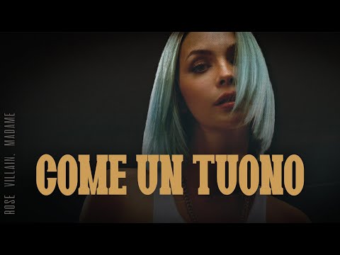 Rose Villain, Guè 🎵 COME UN TUONO (Lyrics/Testo)