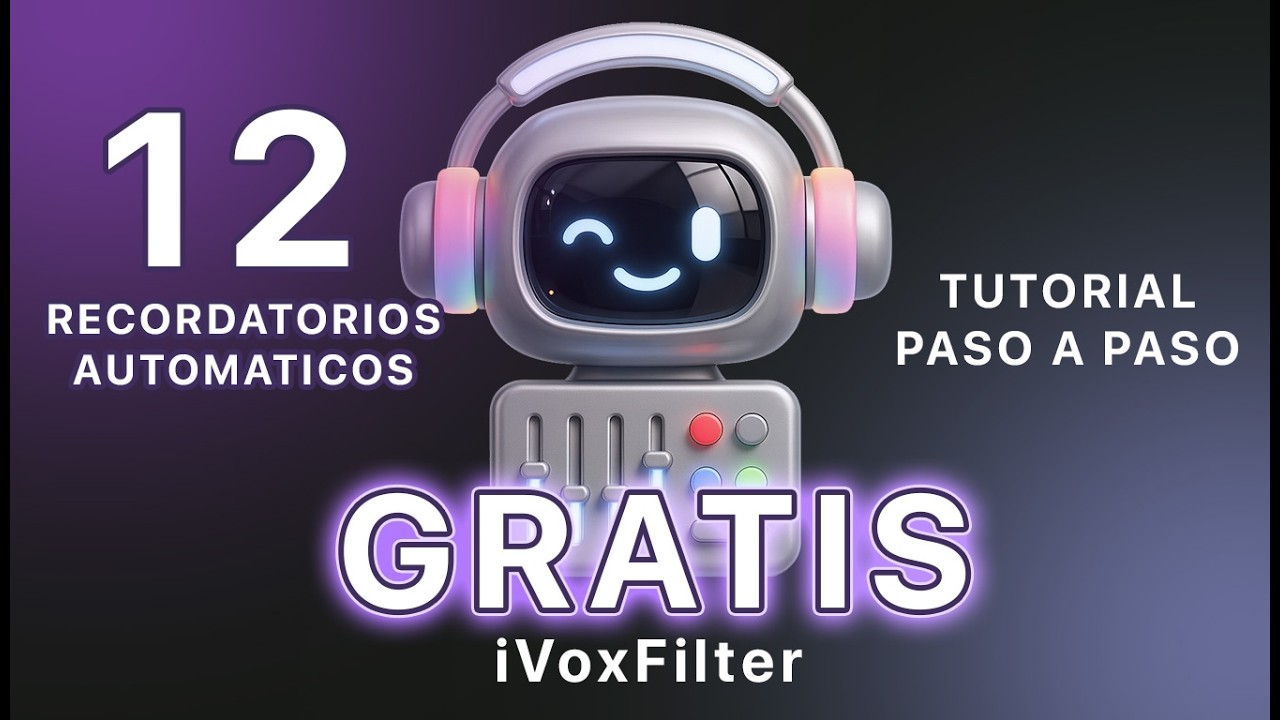 12 Como usar Recordatorios automaticos en iVoxFilter chat bot de voz para Tiktok Live