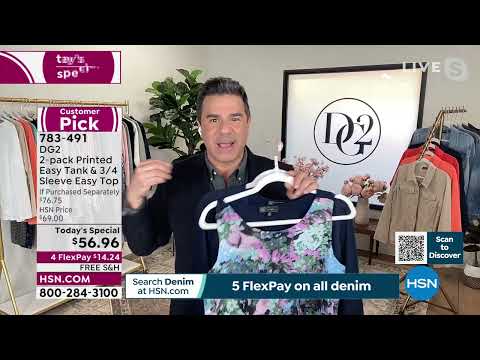 HSN | DG2 by Diane Gilman Fashions 02.12.2022 - 04 PM