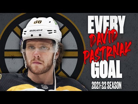 Every David Pastrnak Goal From The 2021-22 NHL Season
