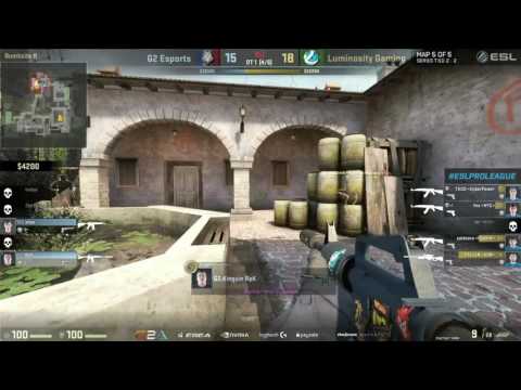 Shox Insane 1v4 OT Clutch vs LG | ESL Pro League