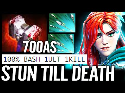 🔥 100% STUN TILL DEATH — 700AS Windranger MID SKULL BASHER Counter All Enemies Dota 2 Pro