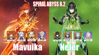 C0 Mavuika & C0 Nefer | Spiral Abyss 6.2 | Genshin Impact