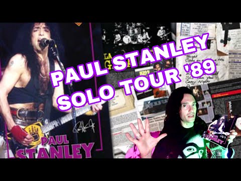 Paul Stanley Solo Tour 89