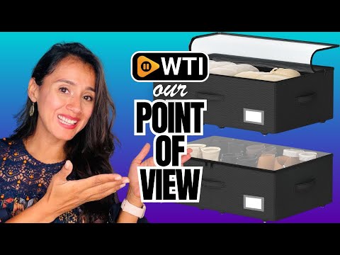 Underbed Storage Bins With Wheels - WTI product video review