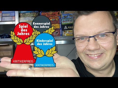 Nominierung / Empfehlungsliste Spiel des Jahres, Kinderspiel des Jahres, Kennerspiel des Jahres 2021