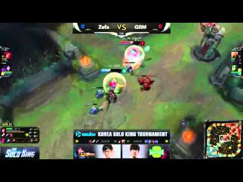Korea Solo King Day 4 GBM v Zefa Game 1