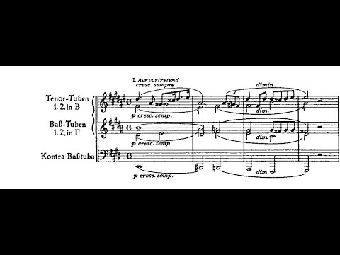 Anton Bruckner -- Symphony No. 7 in E Major -- Score