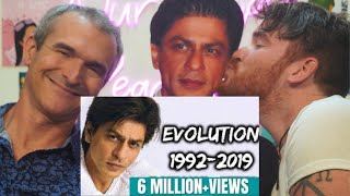 SHAH RUKH KHAN EVOLUTION (1992-2019) | REACTION!!!