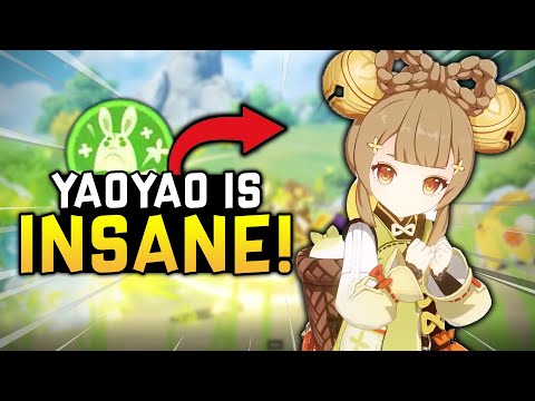 BEST 4-STAR IN A LONG TIME! Complete F2P Yaoyao Build Guide [Best Teams, Weapons, Artifacts] Genshin
