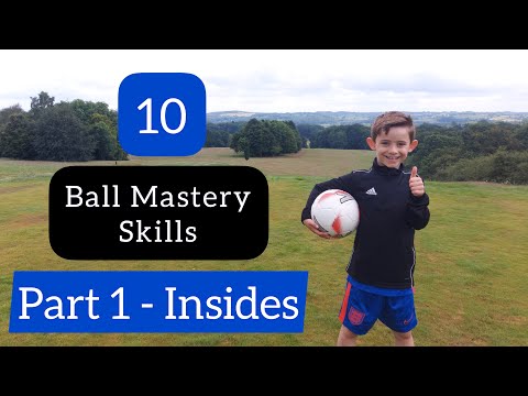 10 Ball Mastery Skills For Kids | U5, U6, U7, U8, U9 Ball Mastery | | Football Coaching for Kids