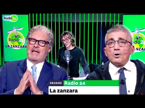 Del Debbio azzanna Walter Caporale - La Zanzara 21.2.2025