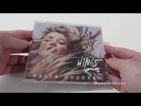 Unboxing: Delta Goodrem - Wings CD Single (2015) (Autographed)