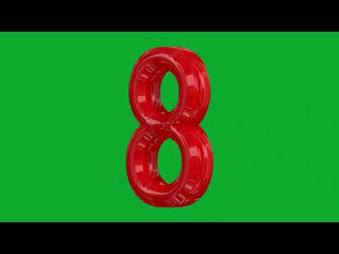 SCREEN GREEN NUMBERS 0 1 2 3 4  6 7 8 9 10 11 12  ALL FREE AND DOWNLOAD TO USE IT