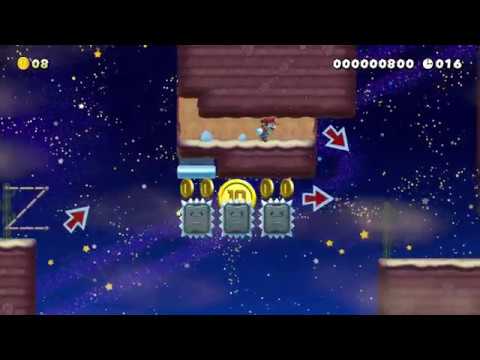 Mario Maker 2 - Storm Desert Run