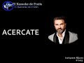 Mijares Acercate karaoke